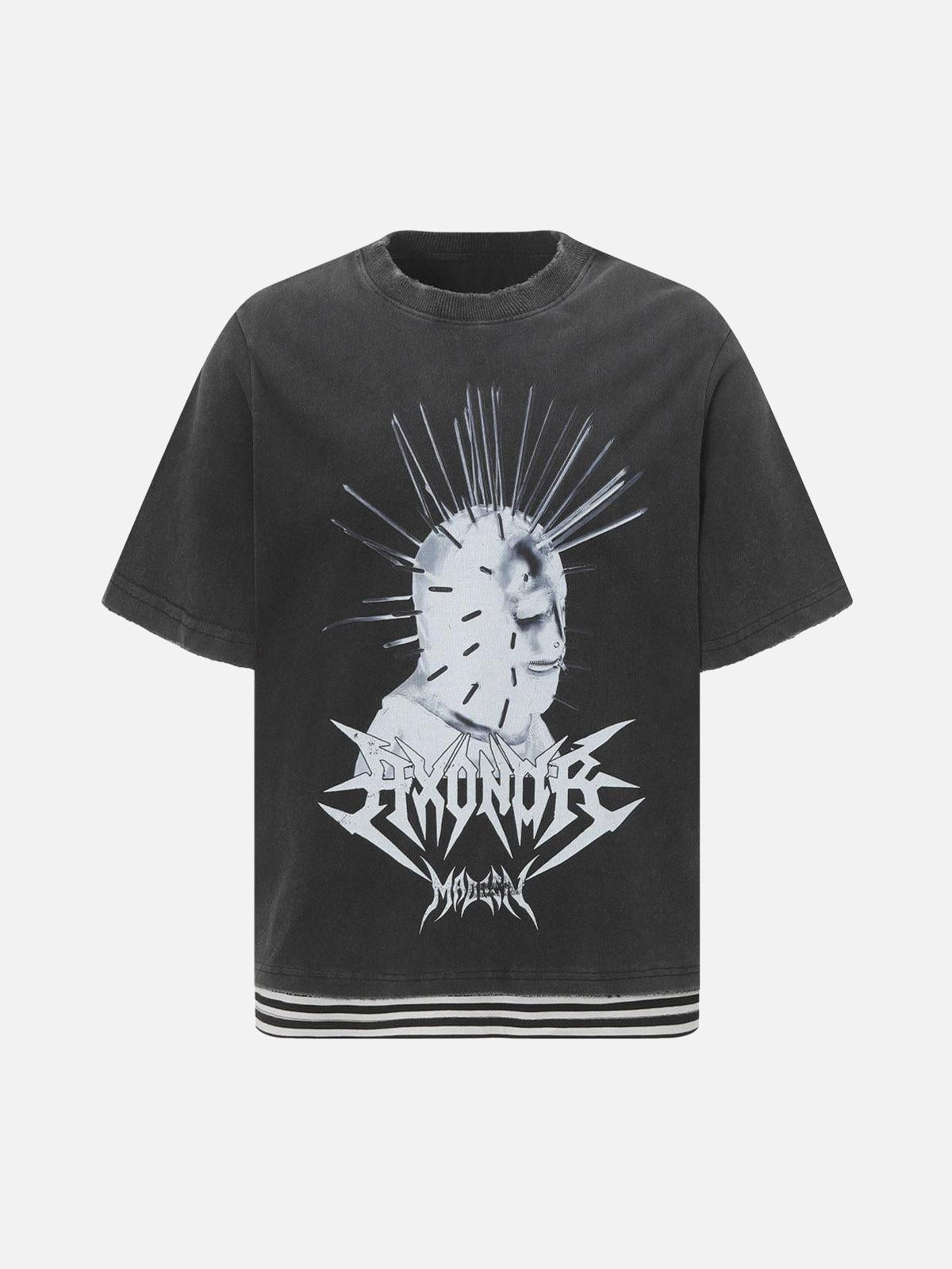 Street Dark Punk Graphics T-Shirt