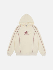 Street Line Assemble Print Hoodie