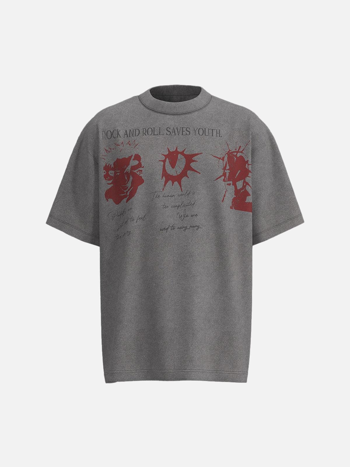 Street Rock & Roll Graphic T-Shirt