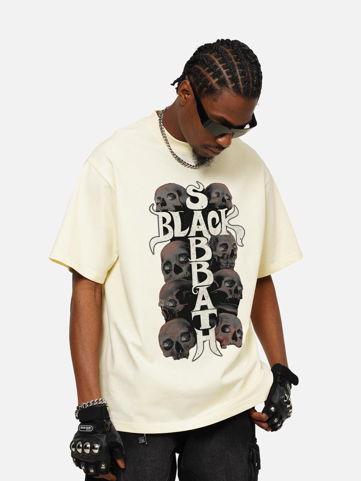 Street Skull Graphic T-Shirt