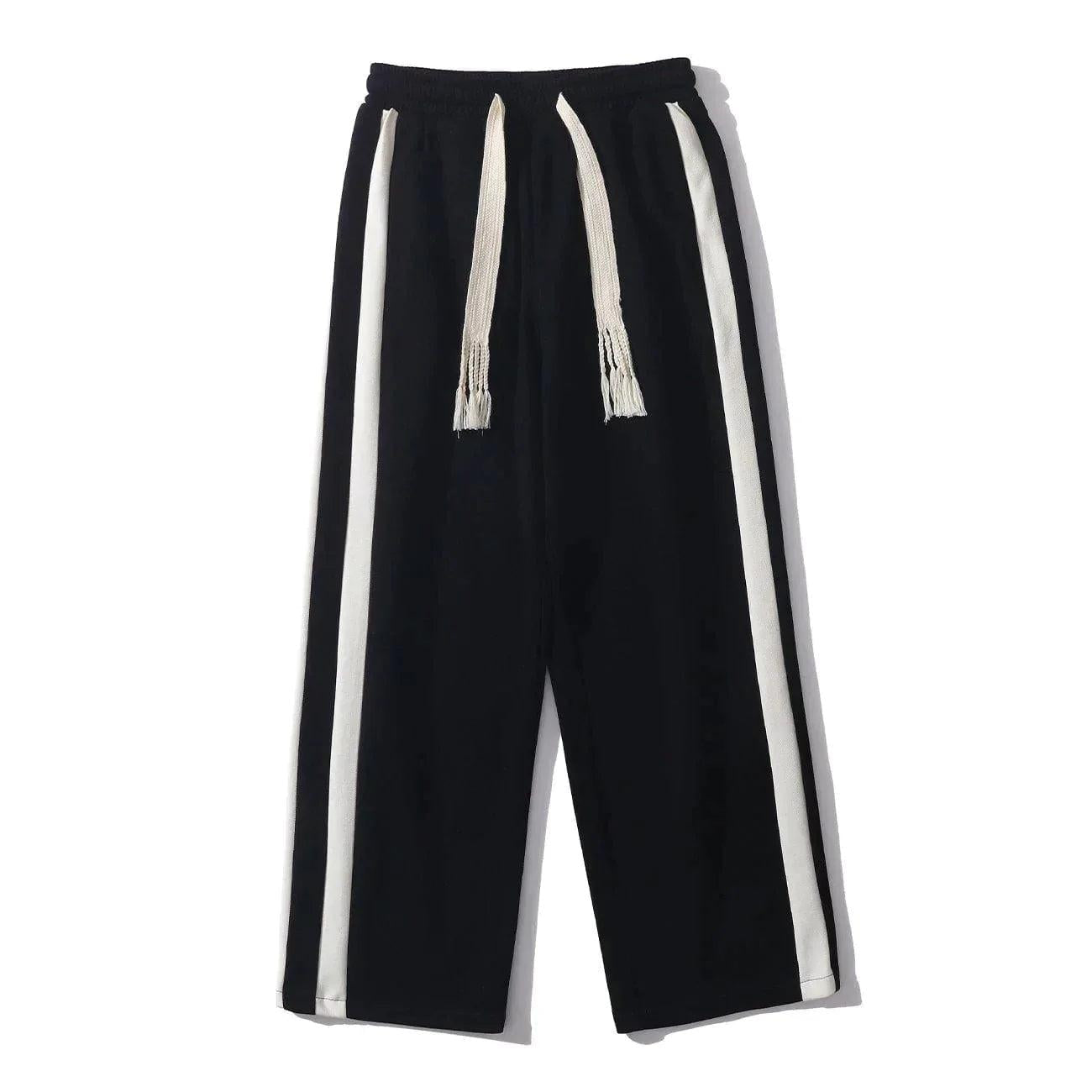 Striped Patchwork Pants