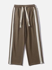 Striped Patchwork Pants