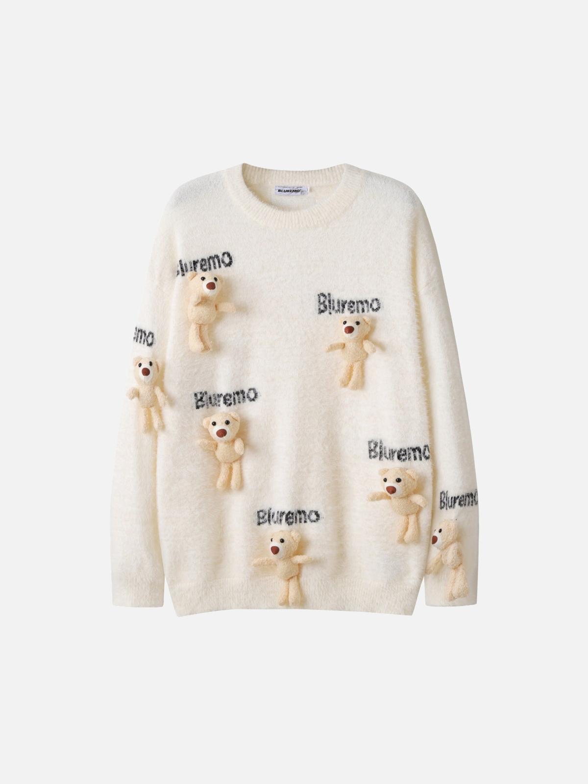 Teddy Bear Doll Sweater