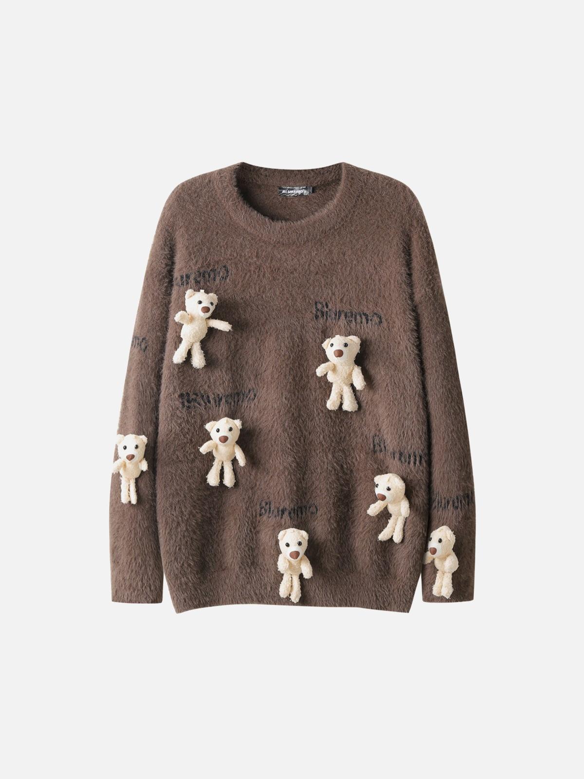 Teddy Bear Doll Sweater