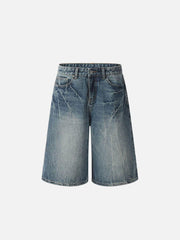 Texture Washed Longline Jorts