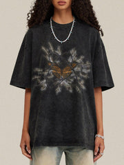Thorns Butterfly Print Tee