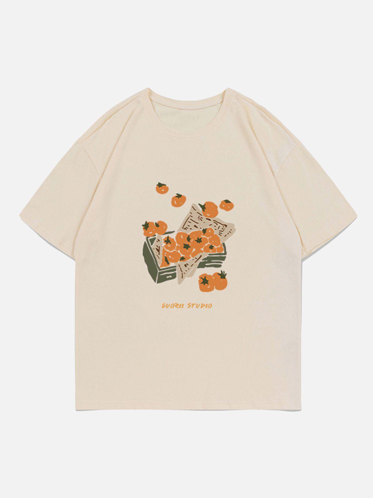 Tomatoes Print Tee