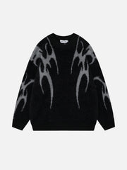 Tribal Jacquard Knit Sweater