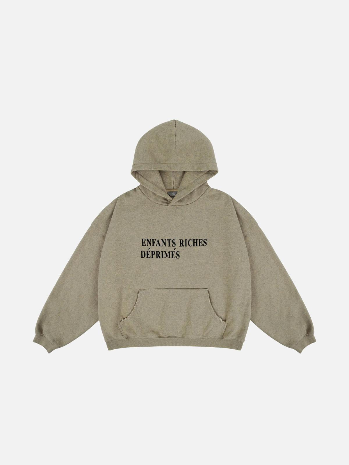 Vintage Distressed Gradient Sweatshirt
