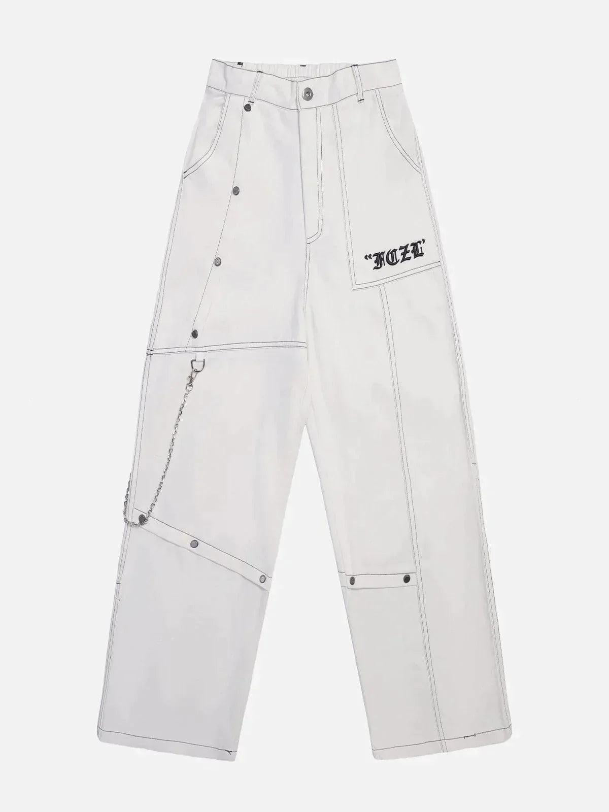 Vintage Embroidery Jeans