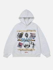 Vintage Era Electronics Hoodie