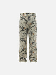 Vintage Fallen Leaves Jeans