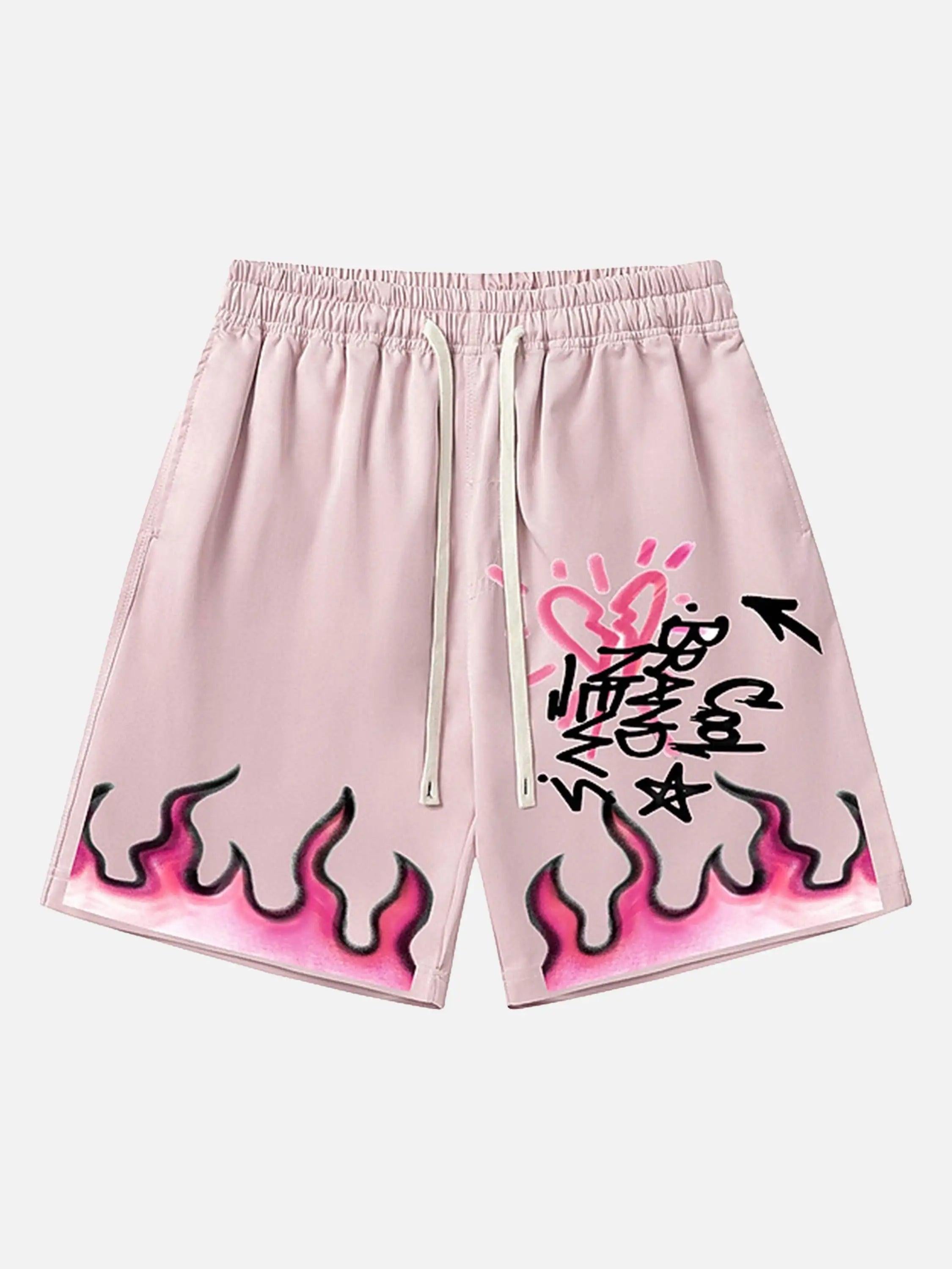 Vintage Flame Shorts
