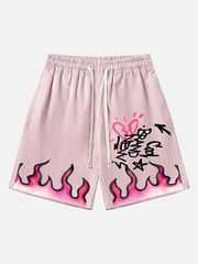 Vintage Flame Shorts