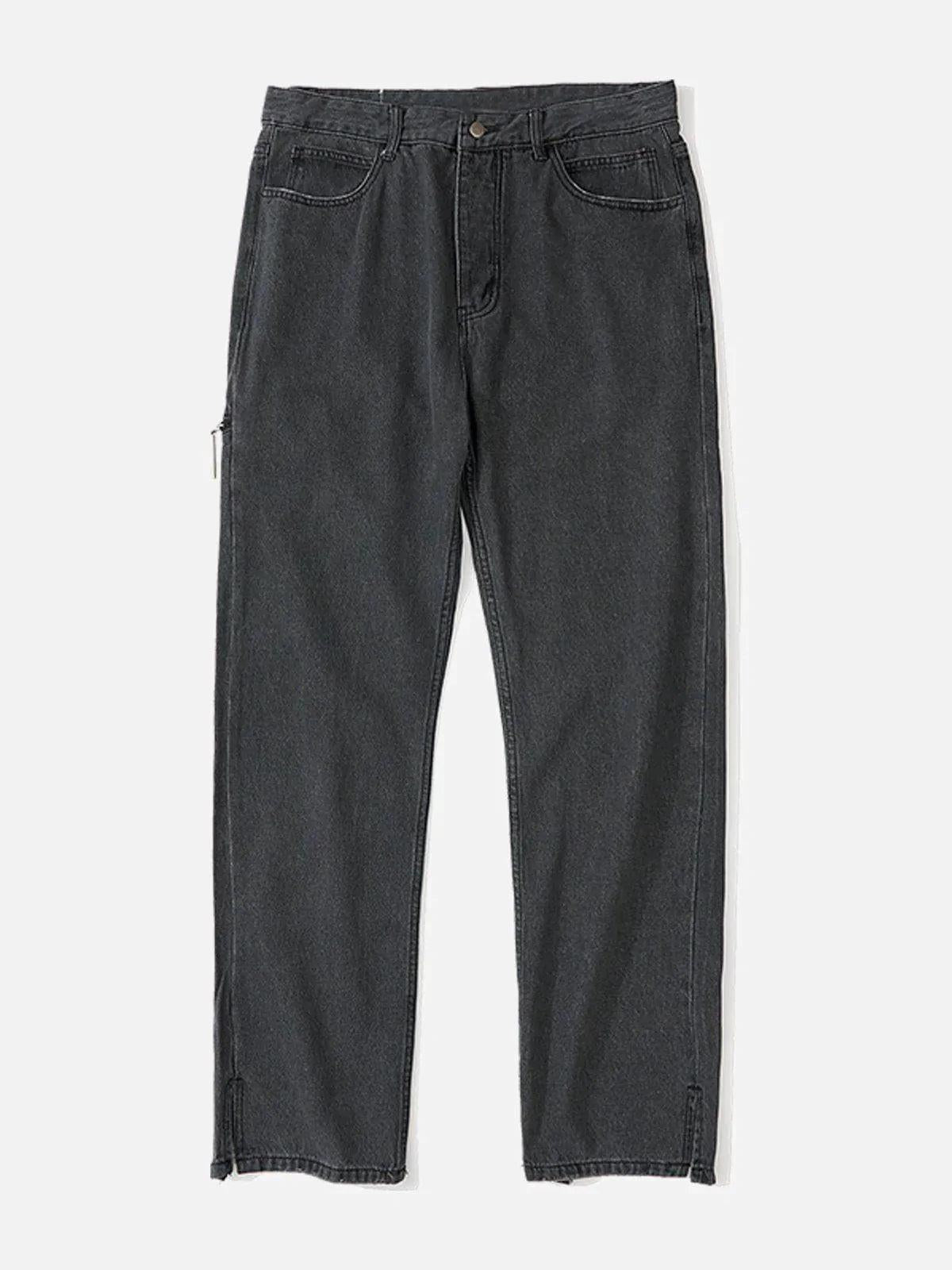Vintage Frayed Wash Jeans