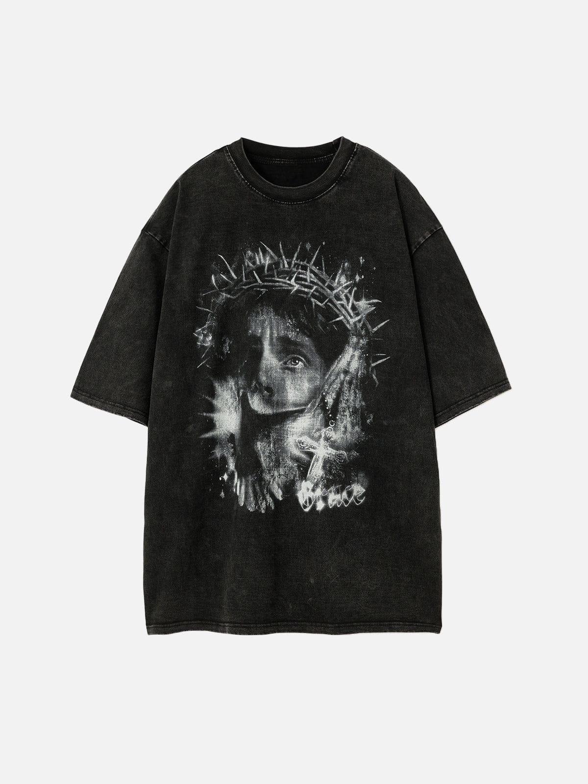 Vintage Jesus Print Tee