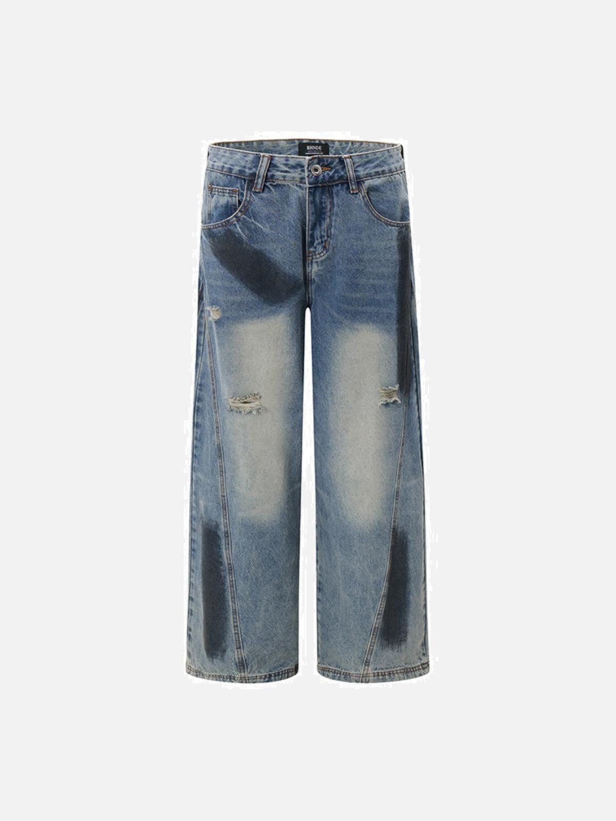 Vintage Ripped Jeans
