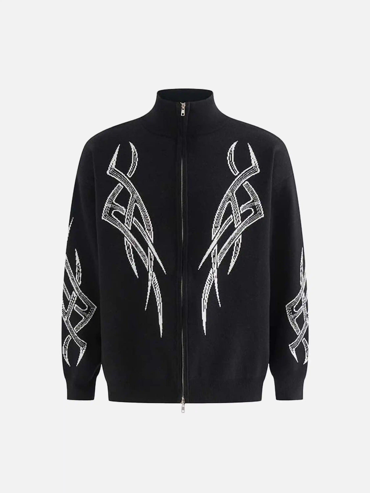 Vintage Thorns Stand Collar Cardigan