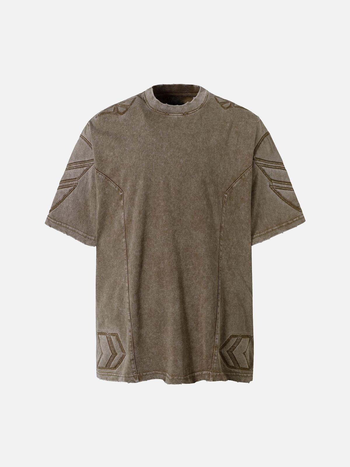 Vintage Washed Crew Neck T-Shirt