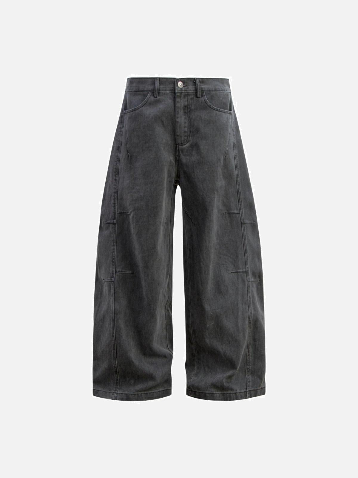 Vintage Washed Distressed Jeans