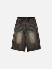 Vintage Washed Longline Jorts