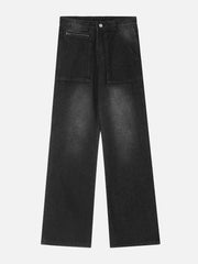 Vintage Water-Wash Jeans
