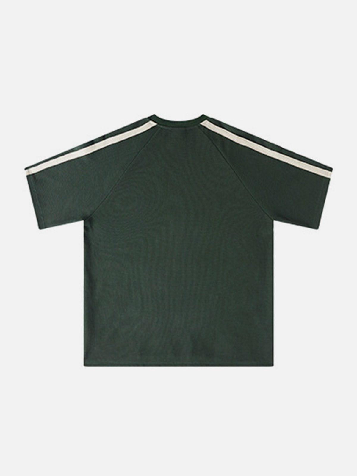 Waffle Stripes Tee