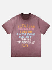 Washed Blamacar Graphic T-Shirt