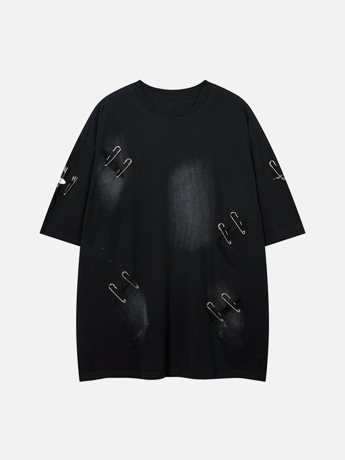 Washed Broken Holes Tee