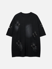 Washed Broken Holes Tee