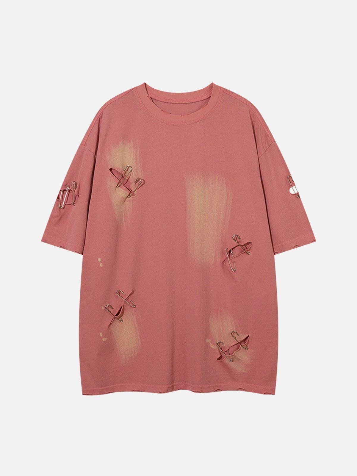 Washed Broken Holes Tee