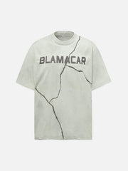 Washed Lightning Oversized T-Shirt
