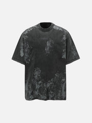 Washed Tie-Dye Short Sleeve T-Shirt
