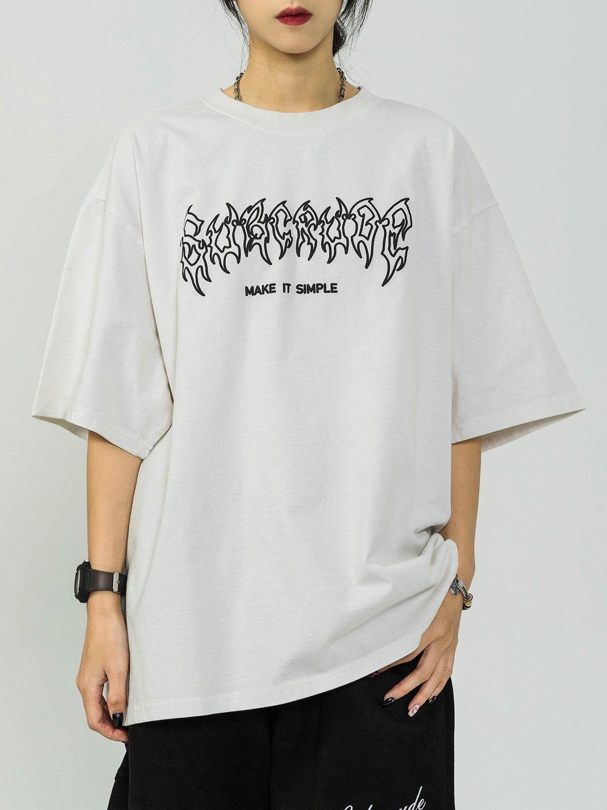 Washed Wings Print Tee