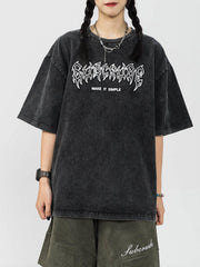 Washed Wings Print Tee