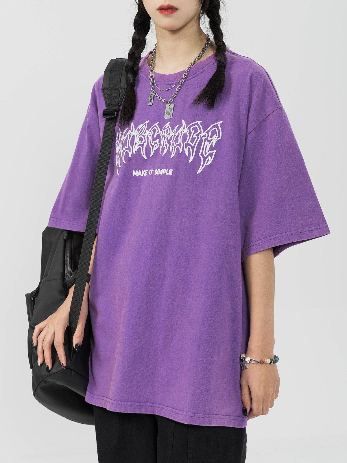 Washed Wings Print Tee