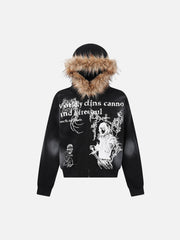 Wasteland Zip-Up Cardigan