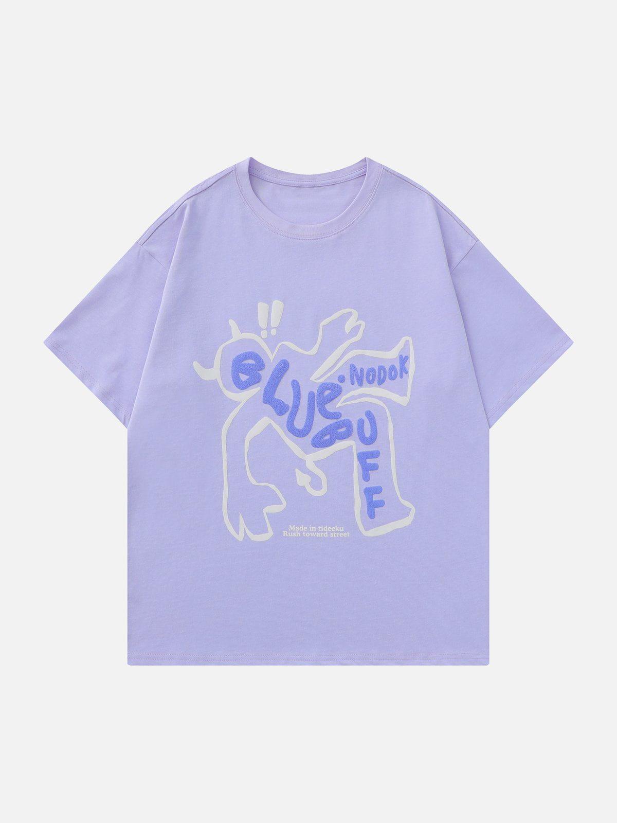 Wrestling Demon Print Tee