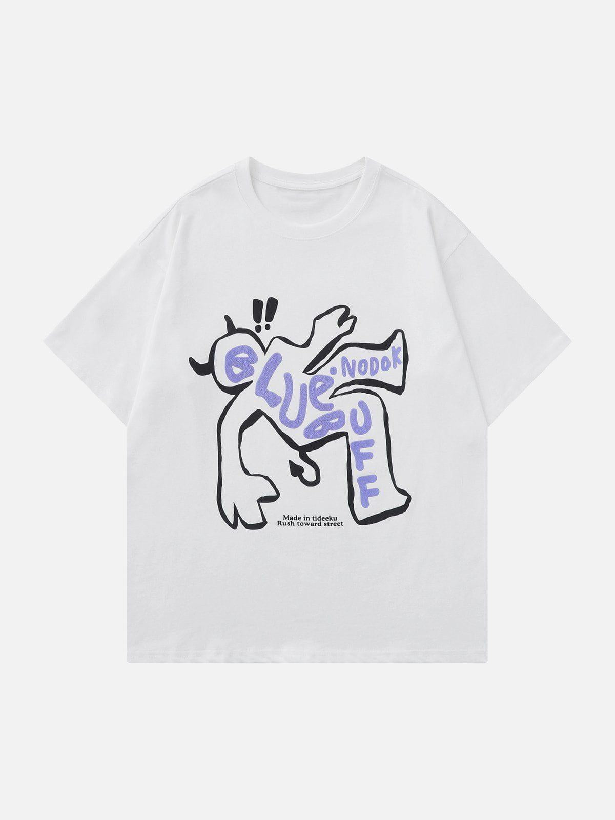 Wrestling Demon Print Tee