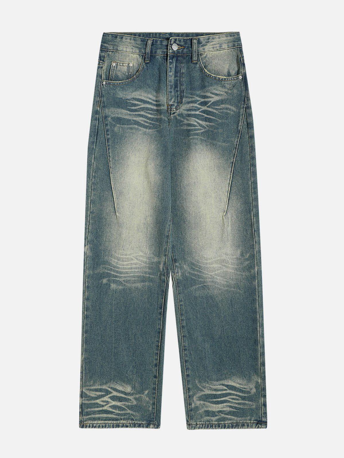 Wrinkle Vintage Washed Jeans