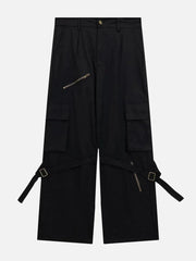 Zip Up Vintage Cargo Pants