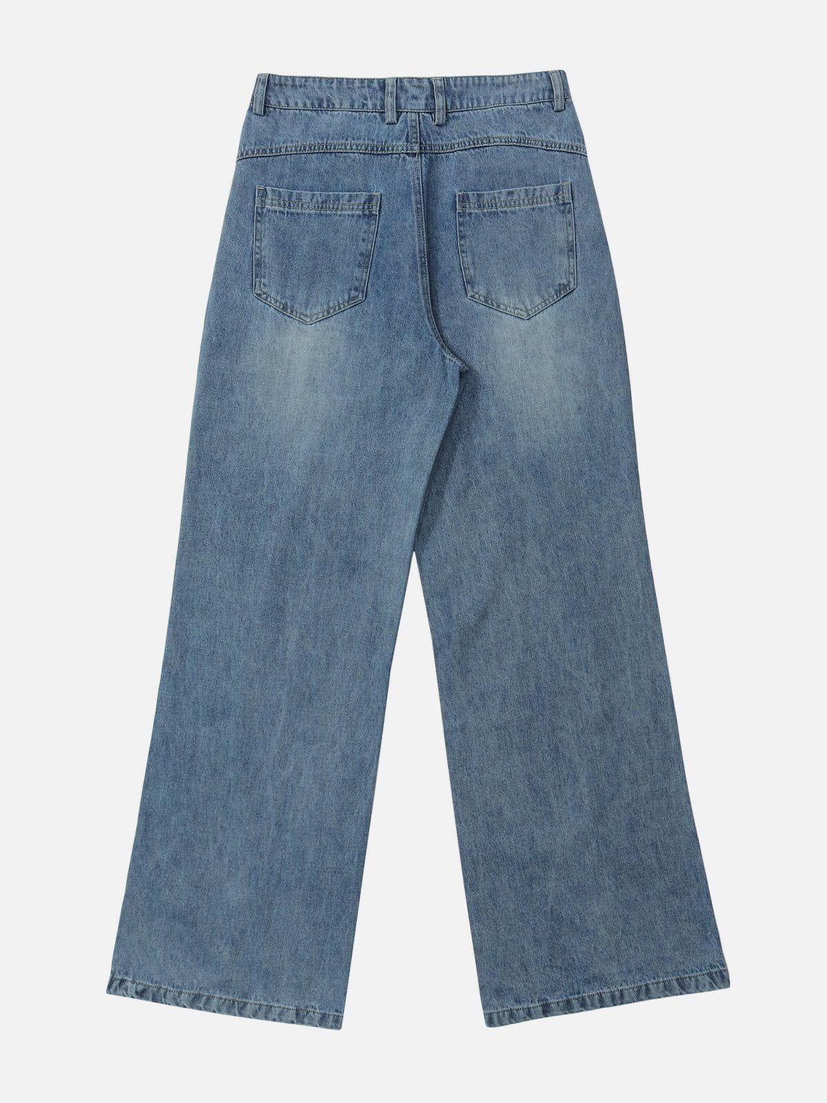 TALISKHO - Arc Solid Vintage Jeans