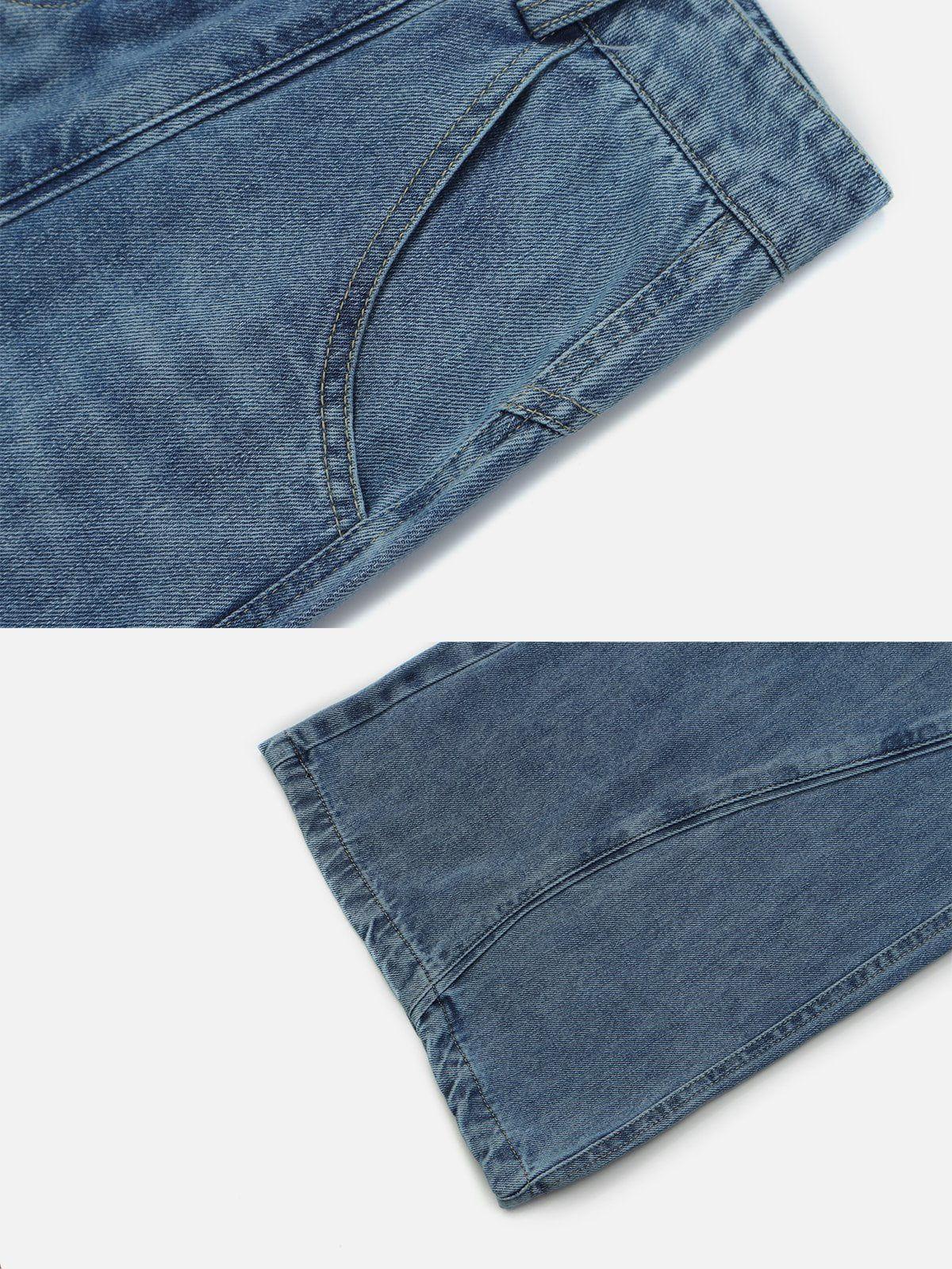 TALISKHO - Arc Solid Vintage Jeans