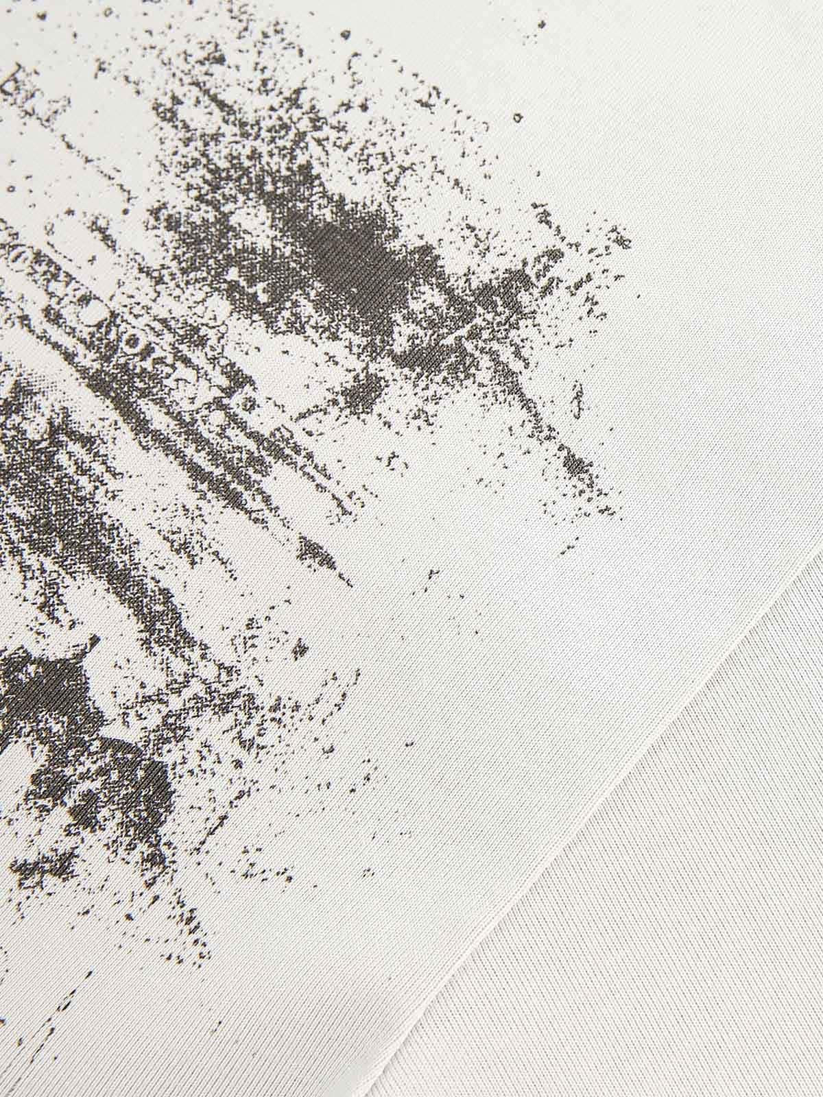 Tattered Design Printed T-Shirt