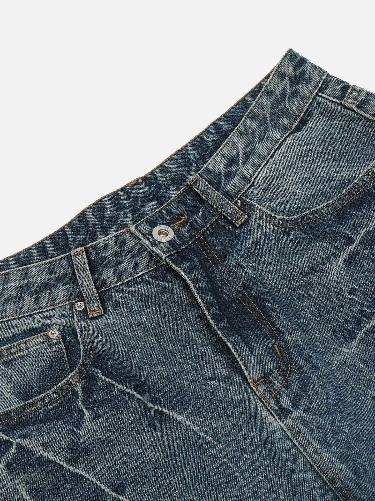 Texture Washed Longline Jorts