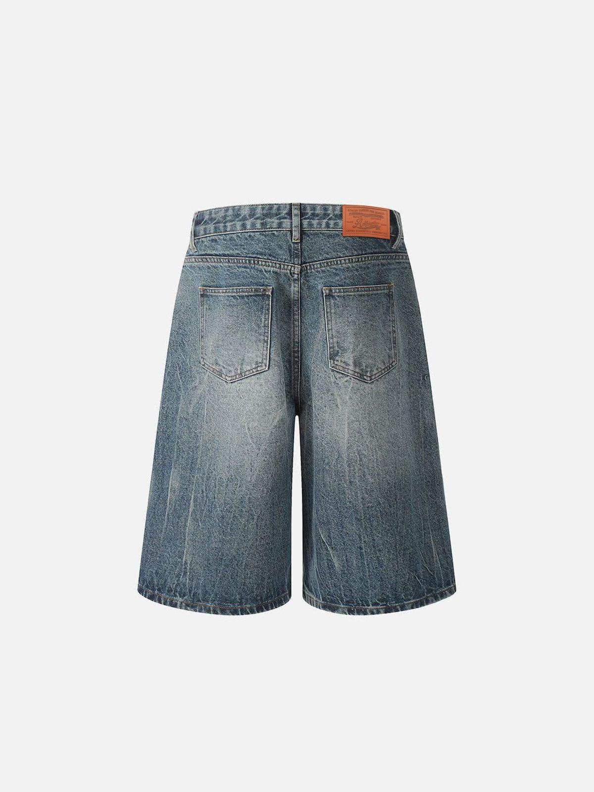 Texture Washed Longline Jorts