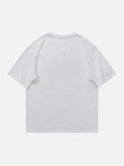 The Cat After Work Print Tee