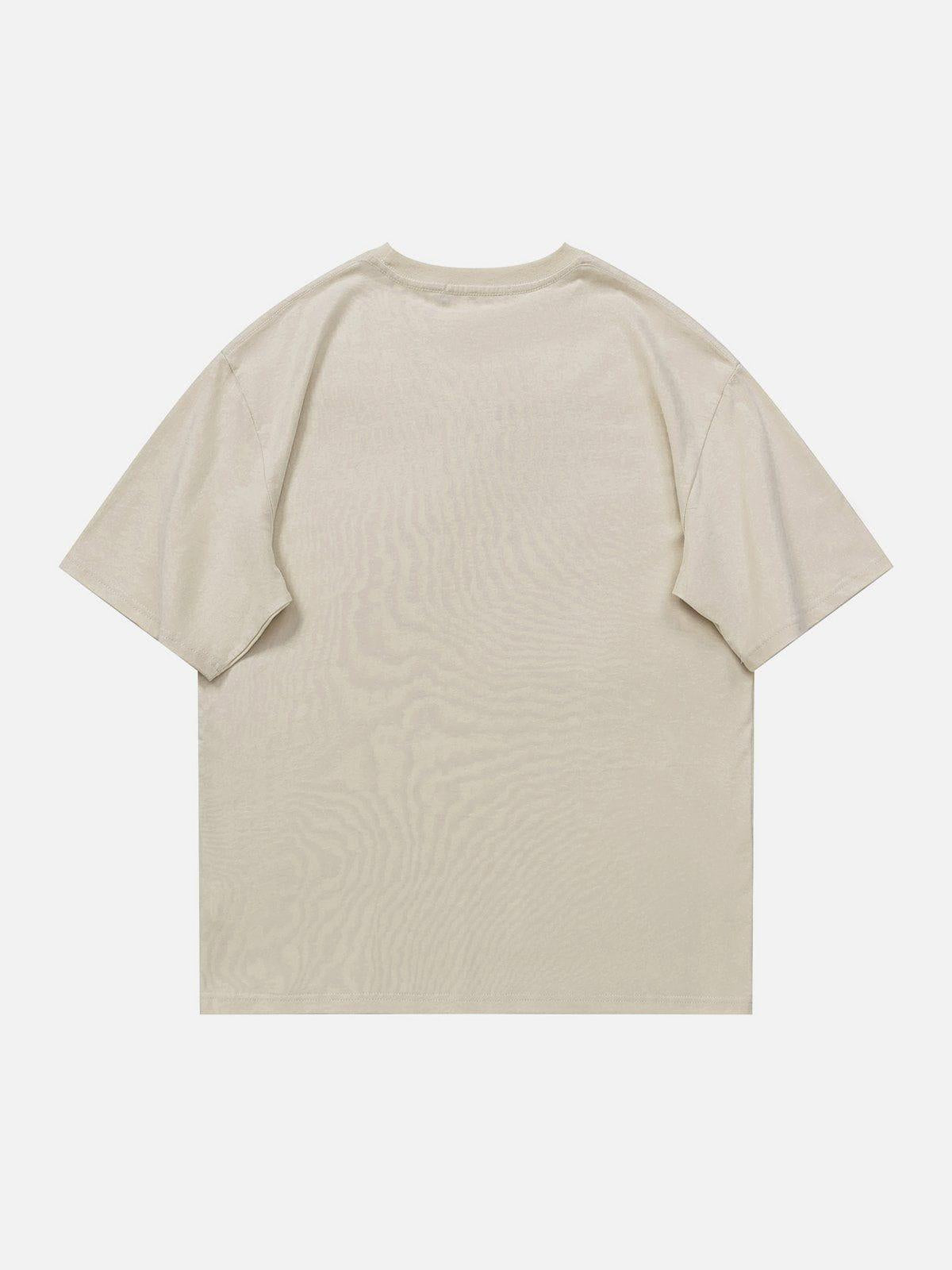 The Cat After Work Print Tee