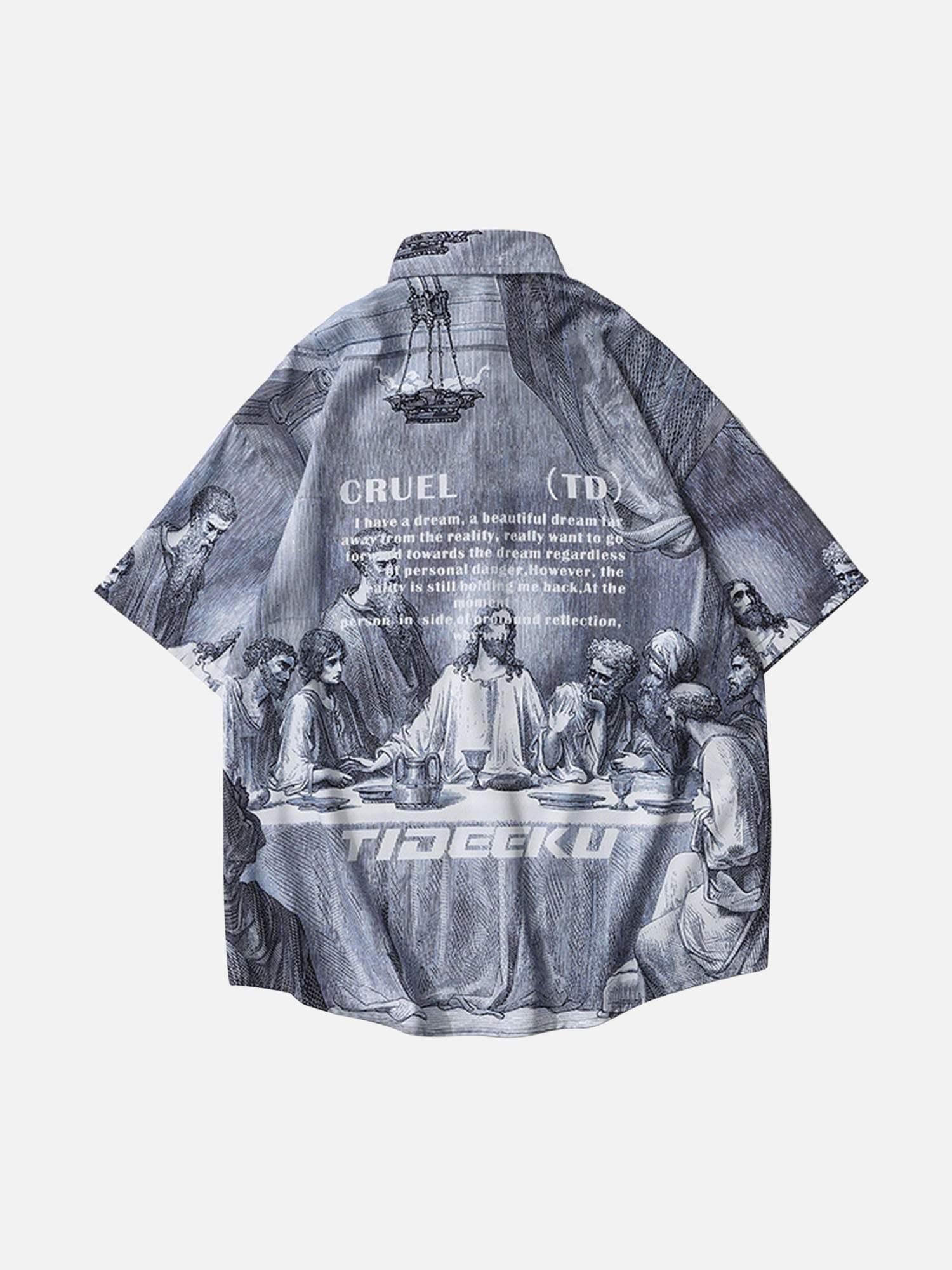 The Last Supper Printed Shirts