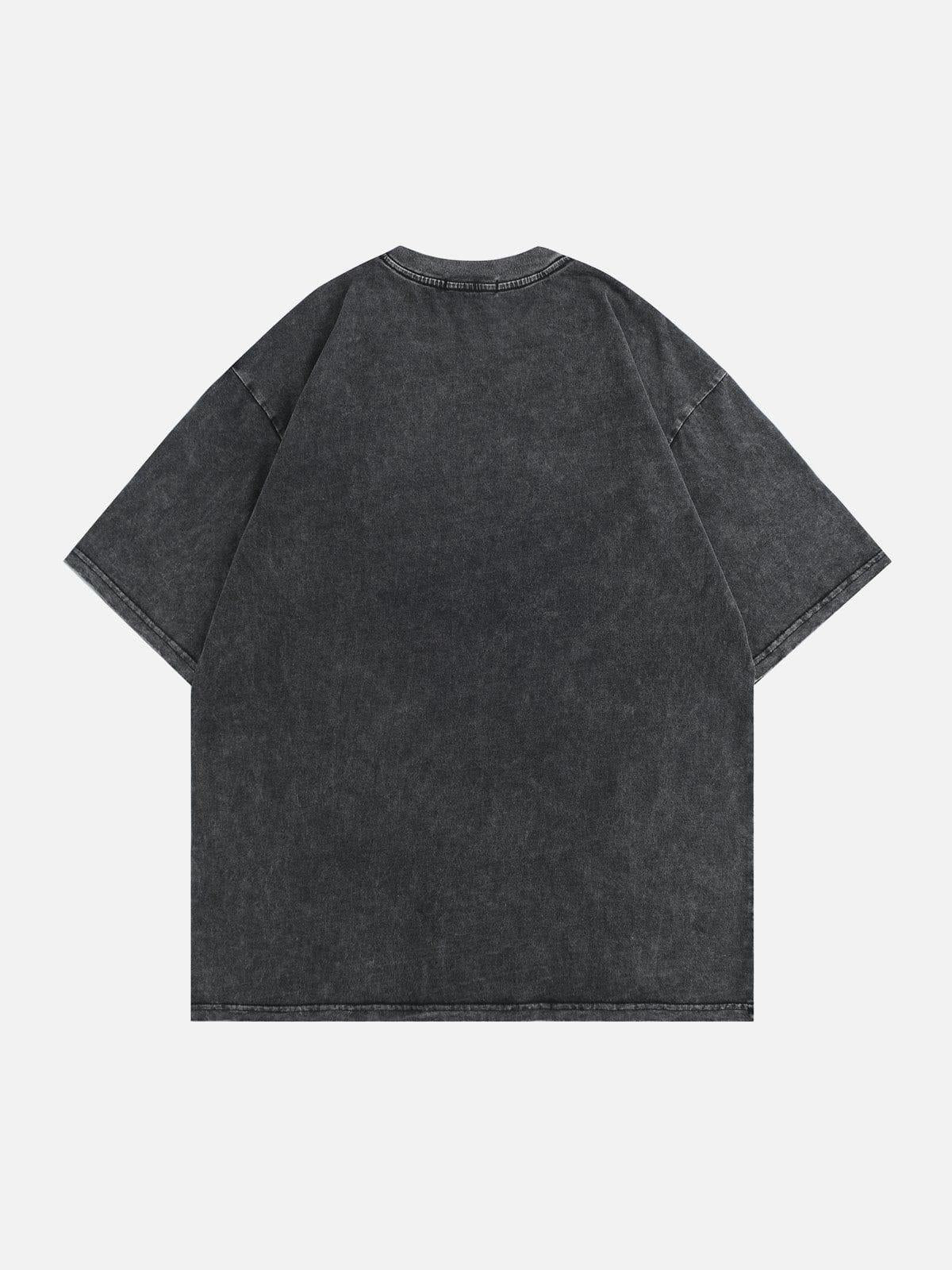 Thermal Image Skull Print Tee